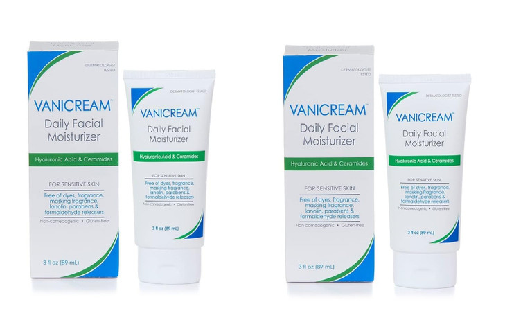 Vanicream Daily Facial Moisturizer With Ceramides and Hyaluronic Acid Formulated Without Common Irritants for Those