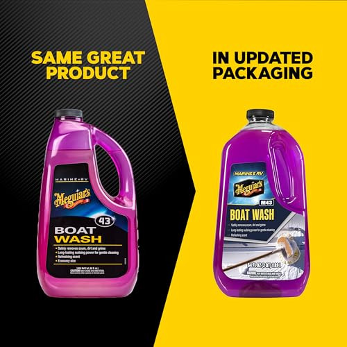 Meguiars M43 Marine/RV Boat Wash, 64oz