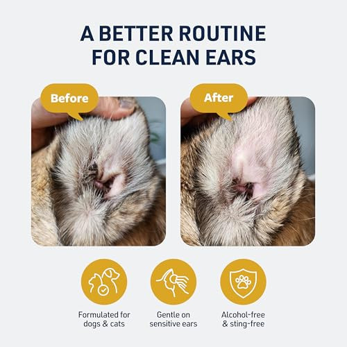 Veterinary Formula Clinical Care Ear Therapy Cleaner for Dogs & Cats, 4 oz