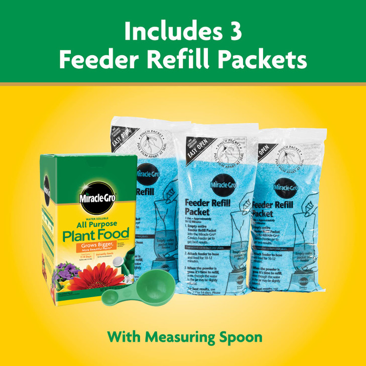 Miracle-Gro Water Soluble All Purpose Plant Food, 3 lb.