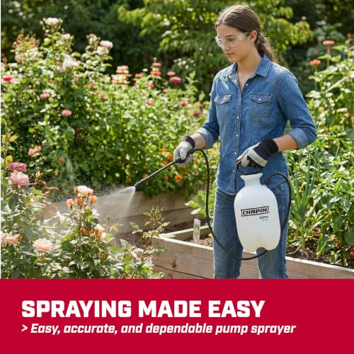 CHAPIN 20004 SureSpray 1-Gallon Pump Sprayer for Lawn, Garden