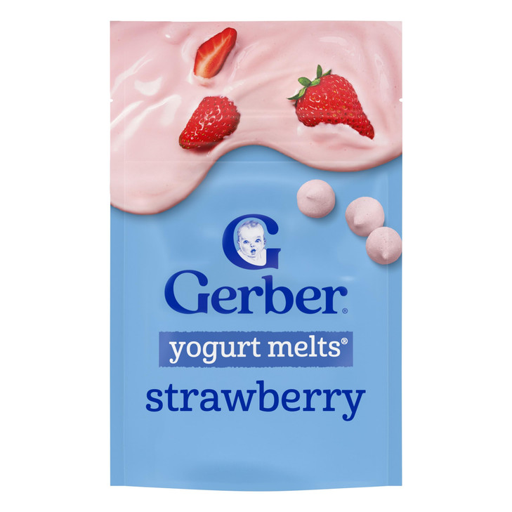 Gerber Yogurt Melts Strawberry Baby Snack, 1 Pack