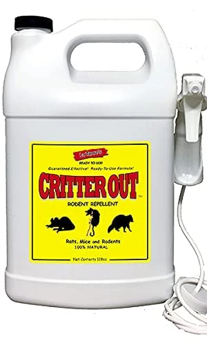 Mouse & Rat Repellent Rodent Repellent Critter Out 1 Gallon Ready to Use