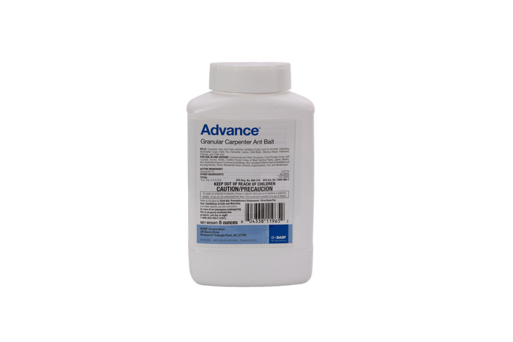 BASF Advance Carpenter Ant Bait Granules, Ready to Use Indoor or Outdoor, Attracts and Controls Ants, 8 oz