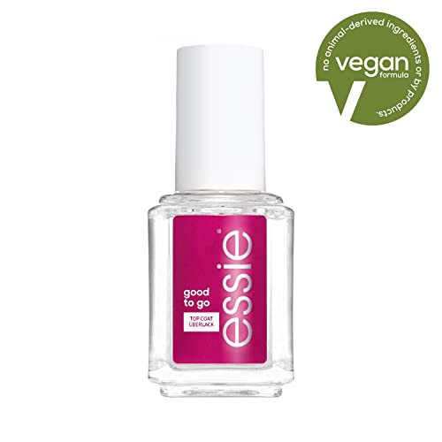 essie Good to Go Top Coat, Fast Dry + Shine Nail Polish, 0.46 Ounces Packaging May Vary