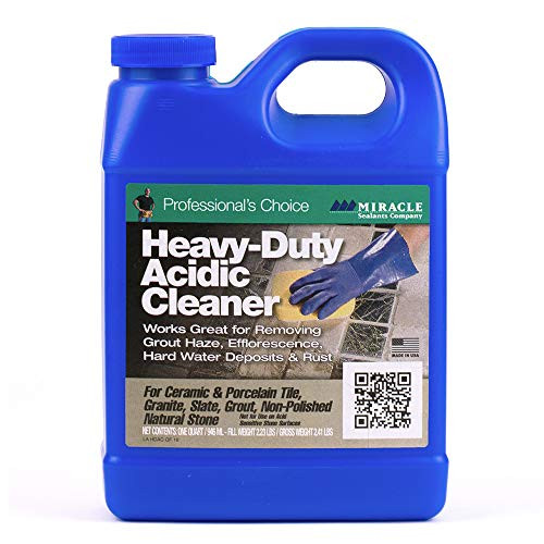 Miracle Sealants Heavy-Duty Acidic Cleaner & Rust Stain Remover, Quart