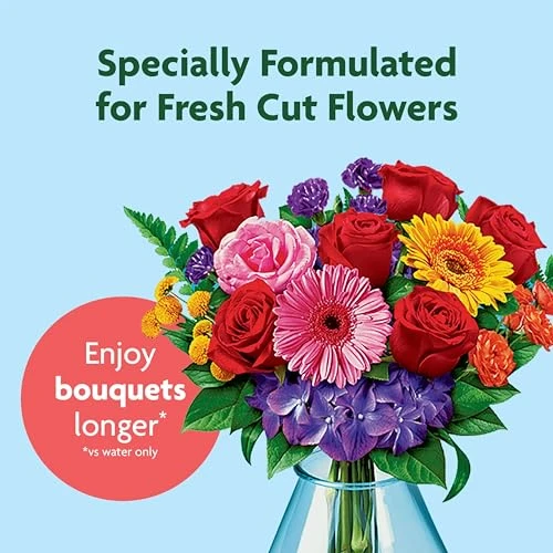 Miracle-Gro for Fresh Cut Flowers, Solution for Flower Bouquets, 8 oz.