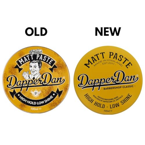 Dapper Dan Matt Paste High Hold Low Shine 3.38 oz