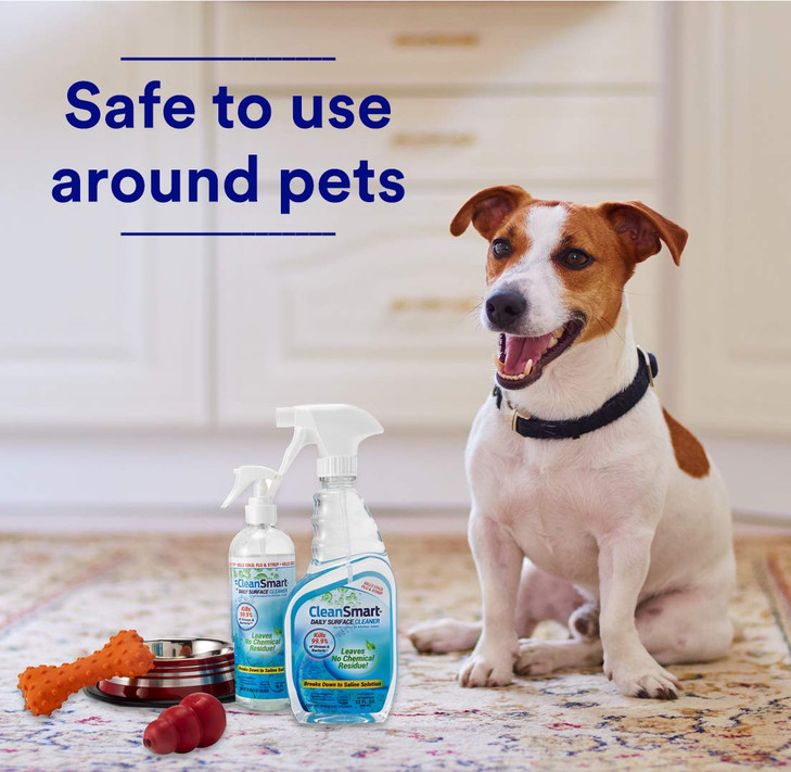 CleanSmart Daily Surface Cleaner and Pet-Safe Disinfectant, 23 oz 2 pack