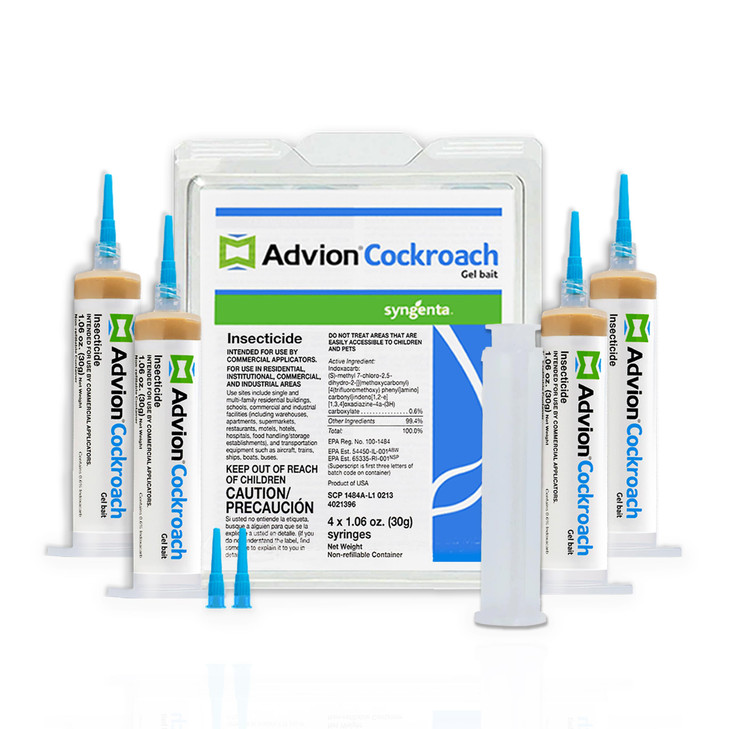 Syngenta 383920 Advion Cockroach Gel Bait 4 X 30 Gram Tubes Roach Control