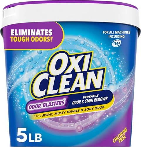 OxiClean Odor Blasters Versatile Odor and Stain Remover Powder, 5 lb