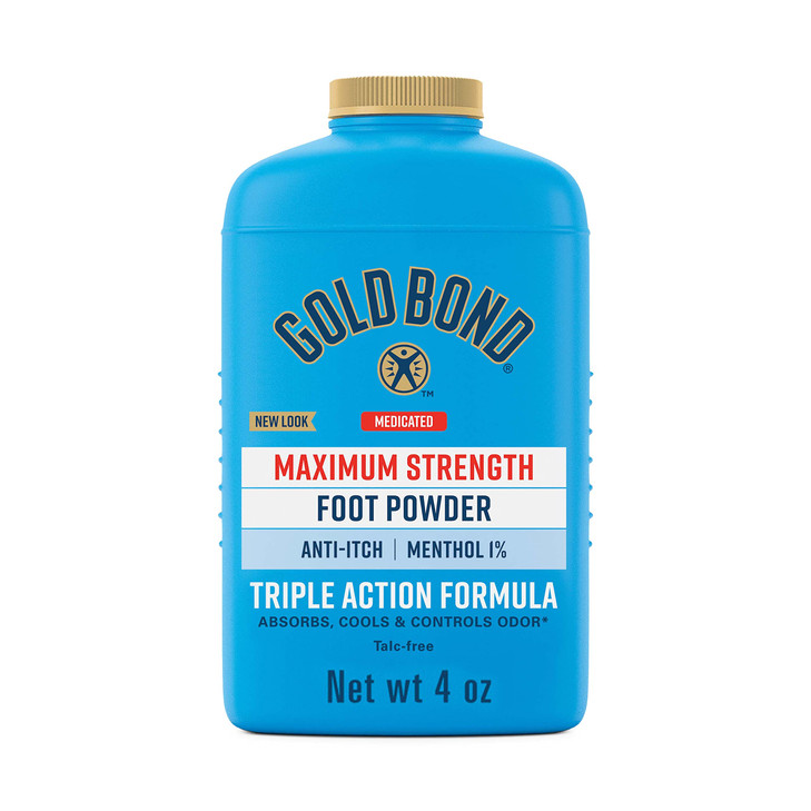 Gold Bond Foot Powder Medicated 4 Ounce (118ml)