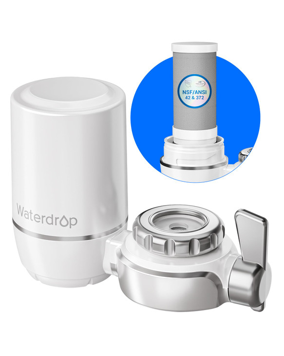Waterdrop FC-01 Water Filter for Sink Faucet, 320 Gallons