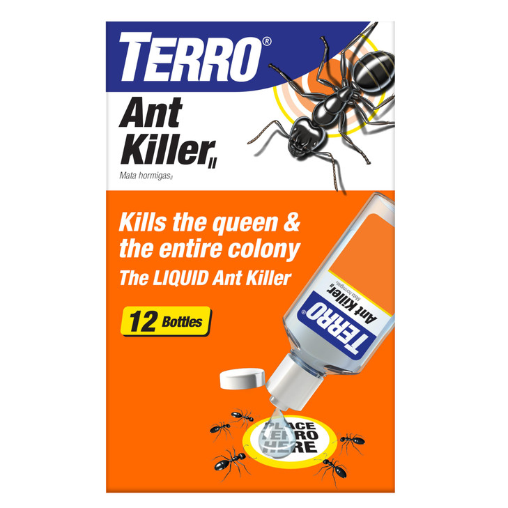 TERRO Liquid Ant Baits T200-12, Liquid Ant Killer 12 Pack
