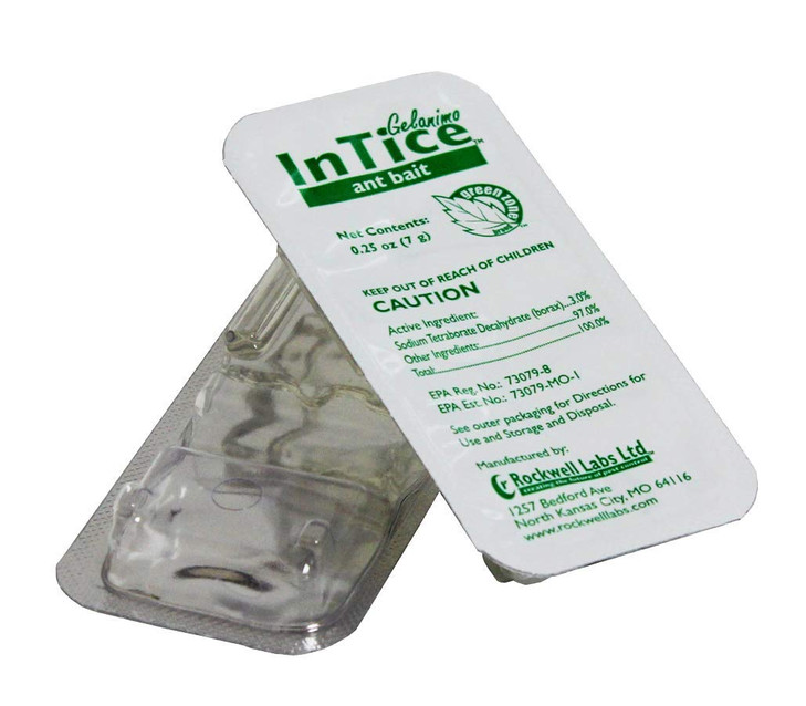 Intice Gelanimo Ant Bait Ready to Use Stations .25 oz Case of 30 Rockwell Labs