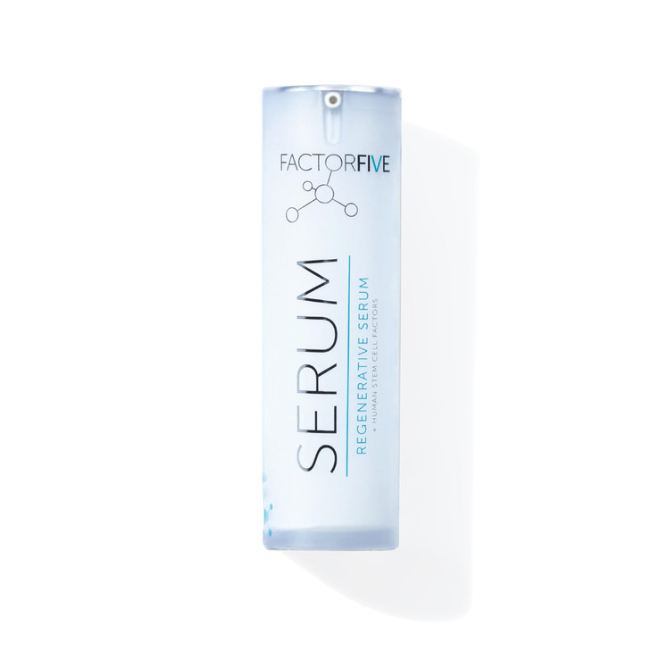 FACTORFIVE Regenerative Serum with Stem Cell Growth Factors, HGF for Skin Tightening and Smoothing, Wrinkle and Pore