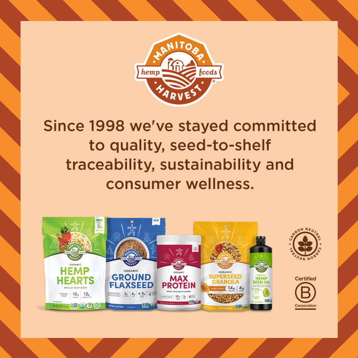 Manitoba Harvest Hemp Seed Oil Softgels, 2,475mg of Plant Based Omegas 3,6 & 9 per Serving Including GLA, Fish Oil Alternative, 60 Count (Pack of 1)