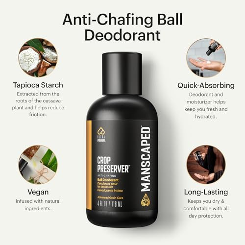 MANSCAPED The Crop Preserver, Mens Ball Deodorant