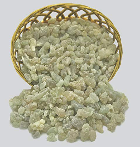 Royal Green Frankincense Hojari from Oman Boswellia Sacra Pure Incense Chruch Incense Olibanum luban 1 oz