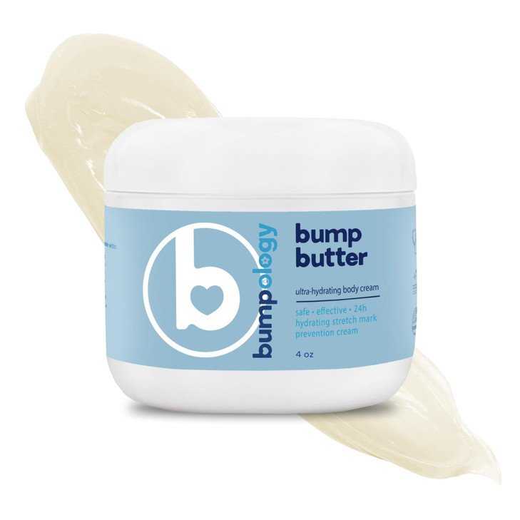 Bumpology Bump Butter, Hydrating Balm for Pregnancy, Stretch Marks, 4 oz