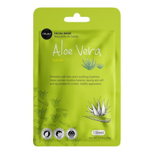Celavi Collagen Face Sheet Mask K-Beauty Korea Skin Care Moisturizing New D Type- 12 Sheets