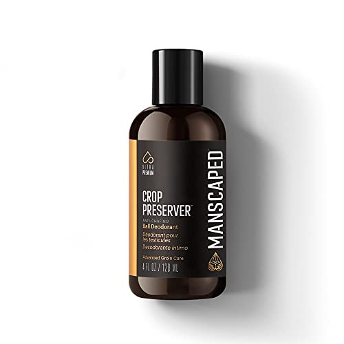 MANSCAPED The Crop Preserver, Anti-Chafing Mens Ball Deodorant, Male Care Hygiene Moisturizer Featuring Soothing Aloe