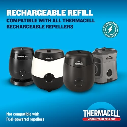 Thermacell E-ZoneGuard Mosquito Repellent Refill, 120-Hr Value Pack