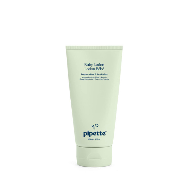 Pipette Baby Lotion, Fragrance Free, Hydration & Natural Moisture of Babys Delicate Skin, Made with Ceramides and