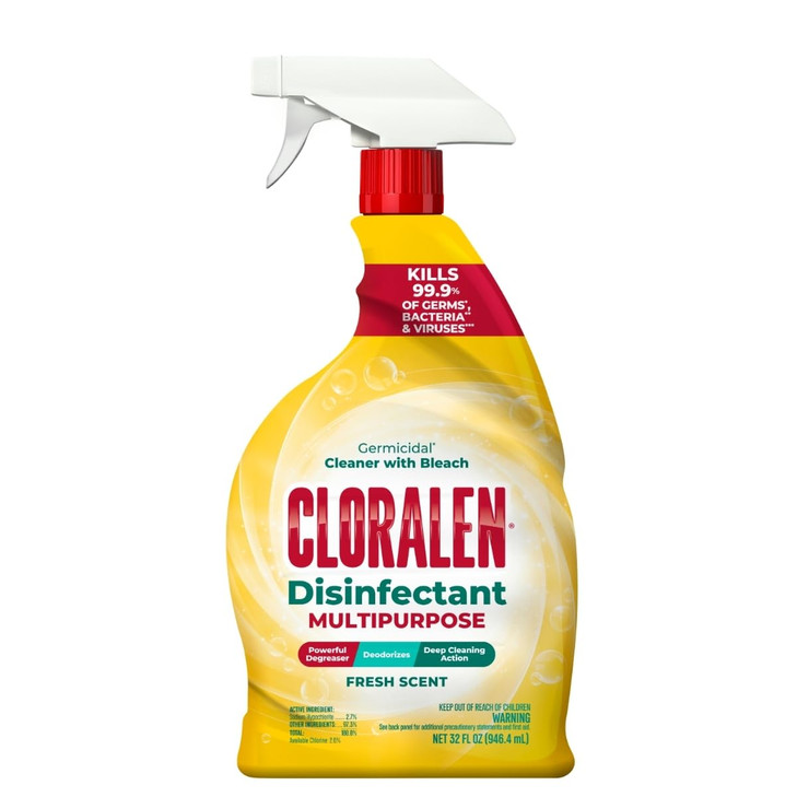 Cloralen All Purpose Cleaner with Bleach Spray - 32 fl oz - Fresh Scent