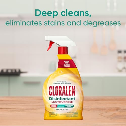 Cloralen All Purpose Cleaner with Bleach Spray - 32 fl oz - Fresh Scent
