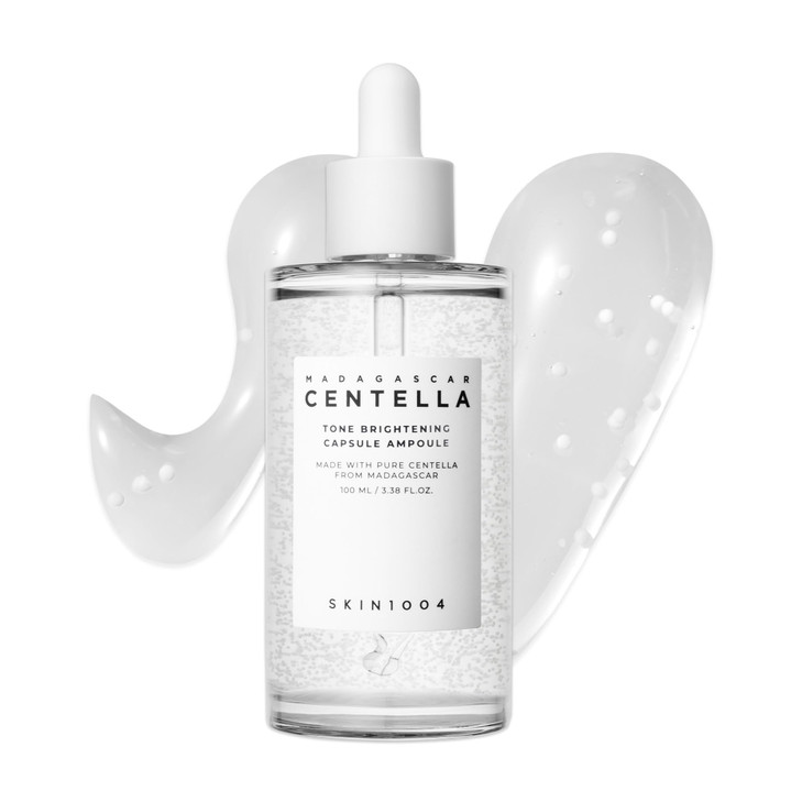 SKIN1004 Tone Balancing Capsule Ampoule, Niacinamide & Centella Serum for Face, Korean Hydrating Facial Serum for