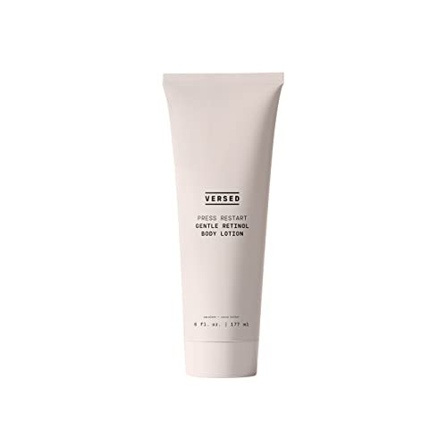 Versed Press Restart Retinol Body Lotion - Skin Firming Lotion with Cocoa Butter, Squalane & Vitamin E - Lightweight