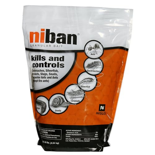 Nisus Niban Granular Bait, Weather-Resistant, 10 lbs