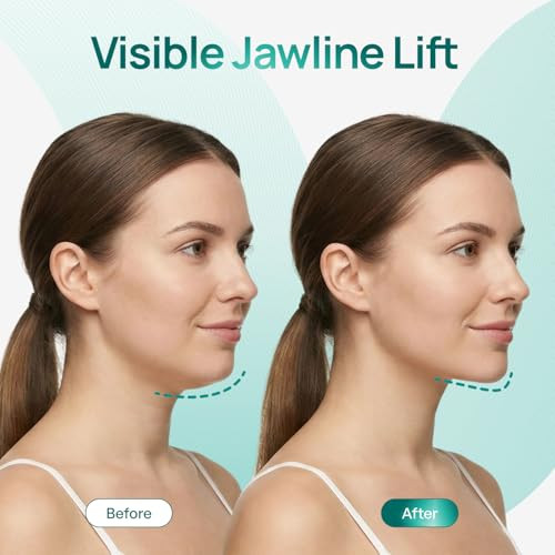 PLANTIFIQUE V-Line Chin Lifting Mask, 5 Pack - Double Chin Reducer