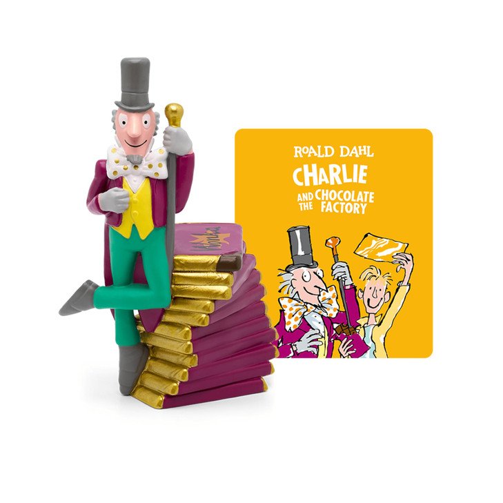 Tonies Willy Wonka Audio Toy Figurine from Roald Dahls Charlie and The Chocolate Factory