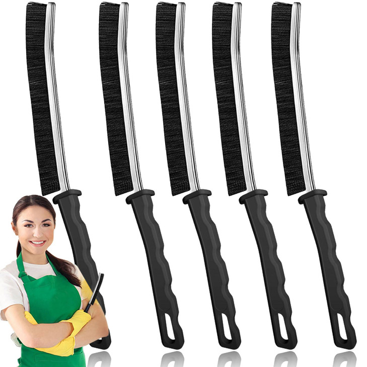 Crevice Cleaning Brush, Bathroom Gap Cleaning Brush, Hard Bristle Brush for Cleaning, Multifunctional Gap Brush, for