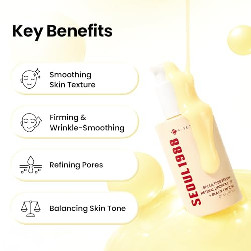 K-SECRET SEOUL1988 Retinal Serum for Fine Lines & Pore Care, 1.01 fl oz