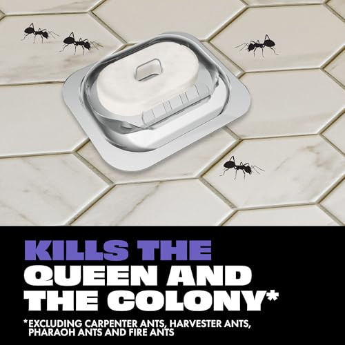 STEM Liquid Ant Baits, Kills The Queen and Colony, for Indoor Use, 8 Spill Proof Bait Stations