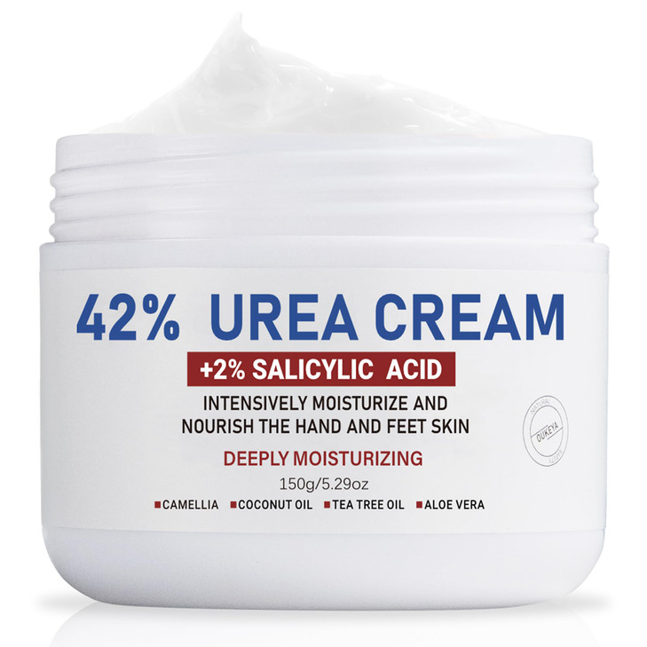 OUKEYA Urea Cream 42 to Soften & Smooth Dry, Cracked, Rough Skin