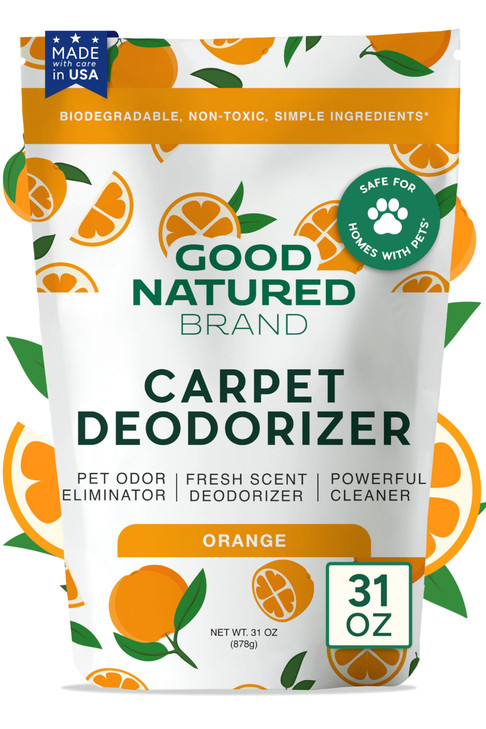 Good Natured Brand Carpet Deodorizer & Pet Odor Eliminator Powder, 31oz