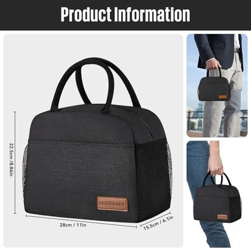 douyadady Lunch Bag&Box Women/Men Insulated&Reusable