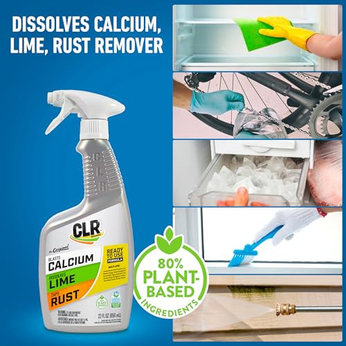 CLR Brands Lime & Rust Remover 22 oz. Spray Bottle,