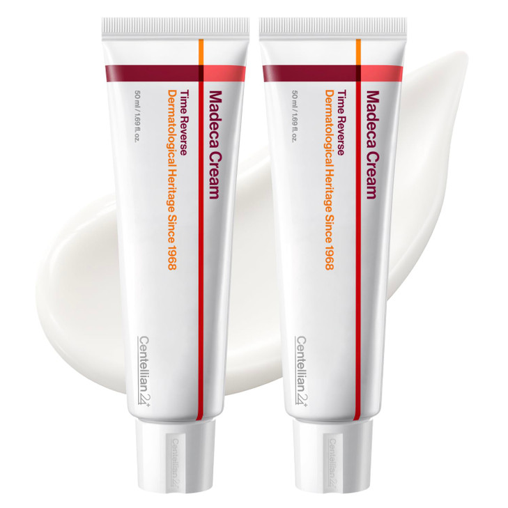 CENTELLIAN 24 Madeca Cream Time Reverse, TECA Moisturizer 2-Pack