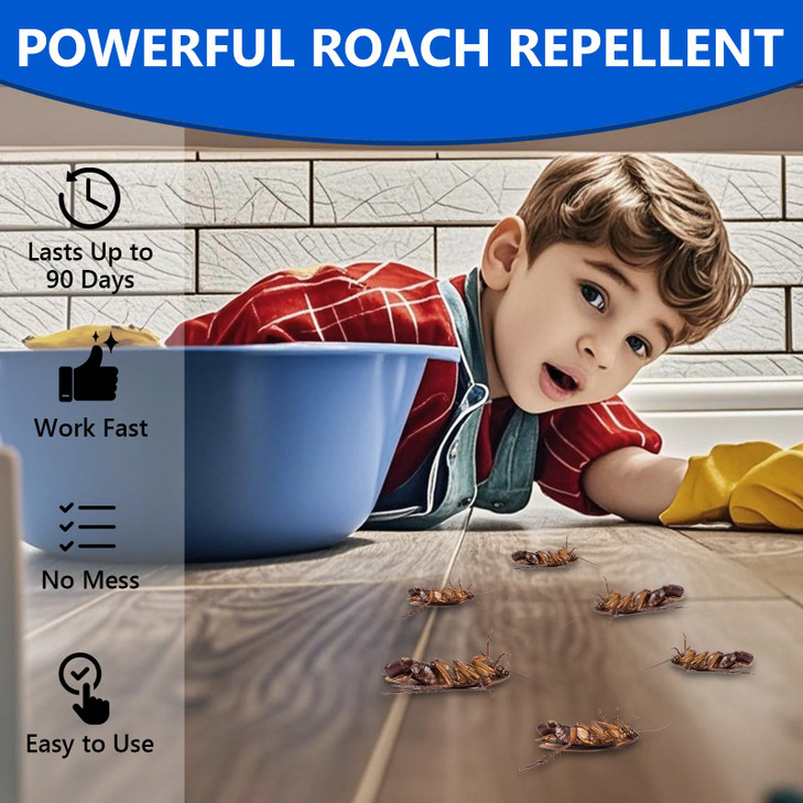 48Pack Roach Gel Bait,Roach Repellent for Home,Cockroach Killer Gel