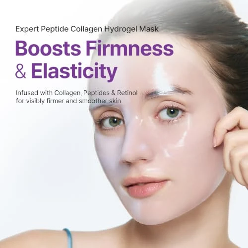 Ariul Expert Peptide Collagen Gel Mask Firming Hydrogel Sheet Mask for Face, Hydrating & Elasticity Care, Korean