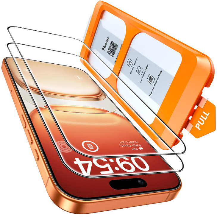 TOCOL for iPhone 17 Pro Max Screen Protector, Clear