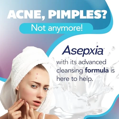 Asepxia Acne Treatment Scrub Cleansing Bar Soap, 4 Oz, 1-Pack