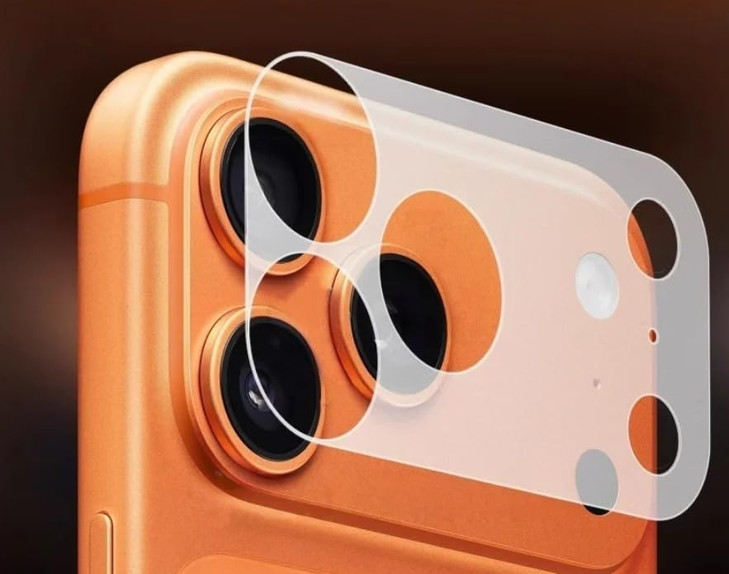 IERWAN Lens Protector Skin sticker For IPhone 17 Pro Max Anti Scratch Matte Back Camera Protective Flim-3 Pcs