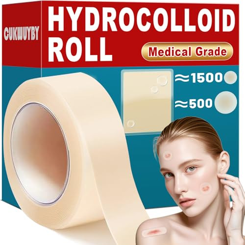CUKWUYBY Pimple Patches for Face, 0.66in*75in