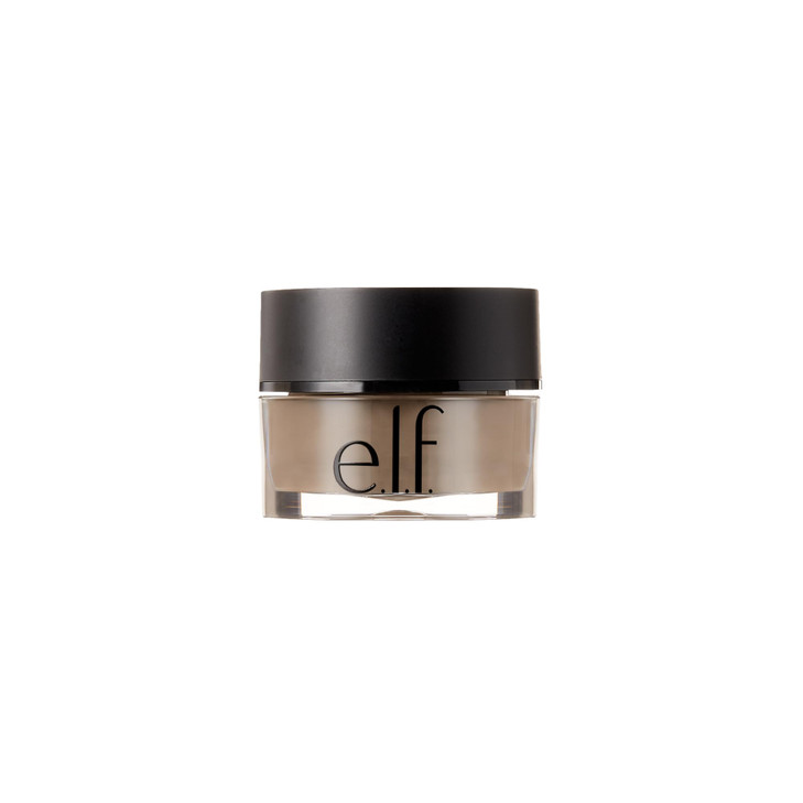 e.l.f. Lock On Liner And Brow Cream Sculpts and Defines Eyebrows Medium Brown 0.19 Oz (5.5g)